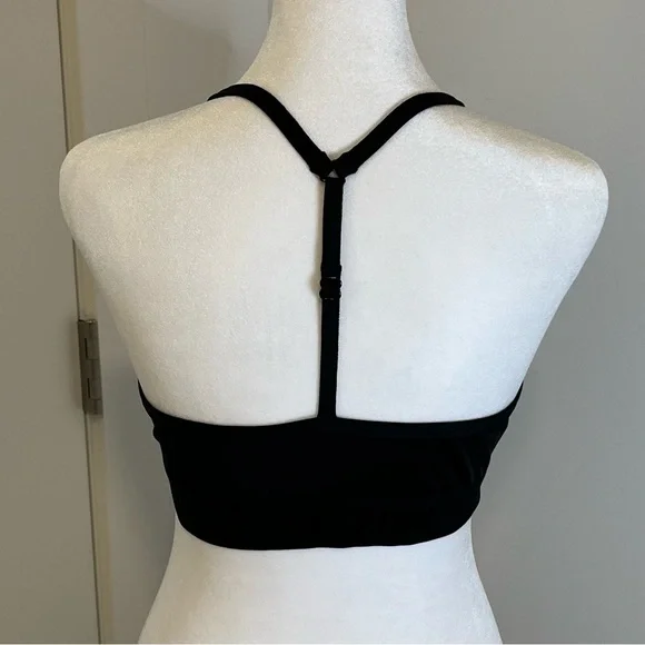 VICTORIAS SECRET PINK Black Wrap Bralette - FREE SHIPPING on Bundles $85+ - Picture 6 of 14